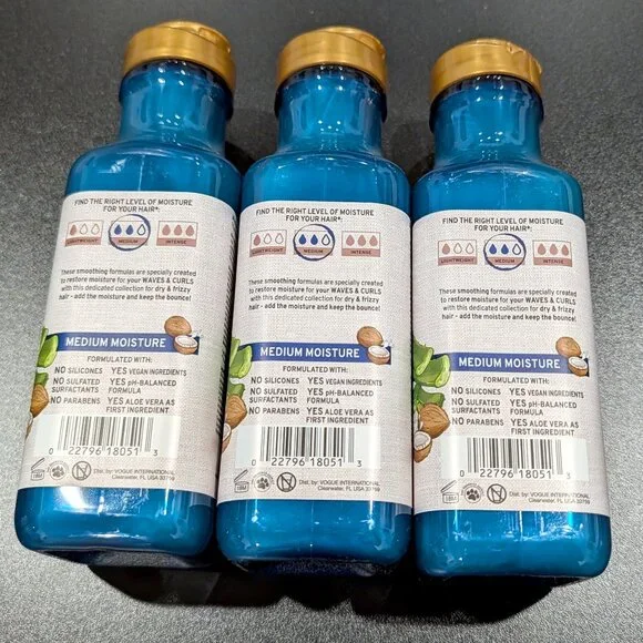 Set of three (3) NEW Maui Moisture Coconut Milk Shampoos - Picture 3 of 4